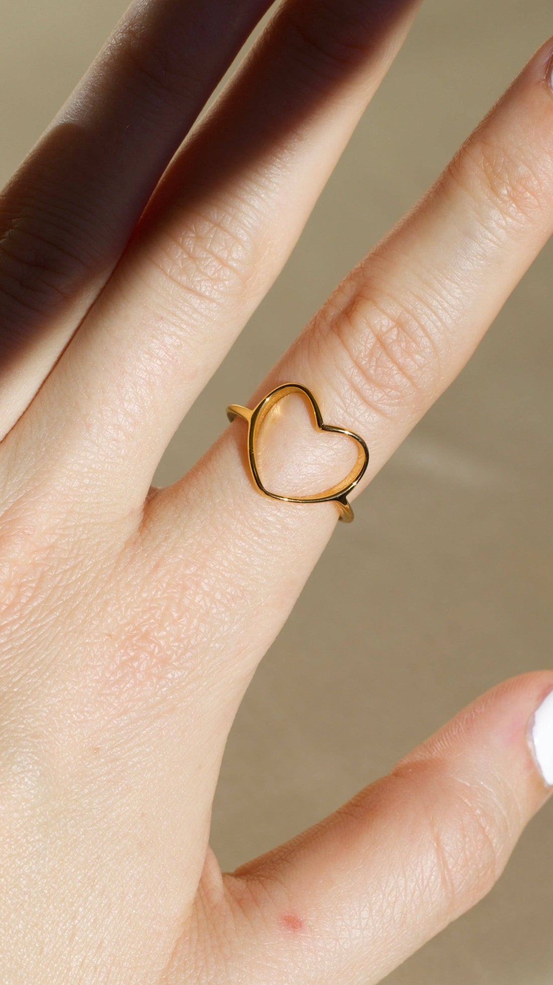 The Mimi Open Heart Ring