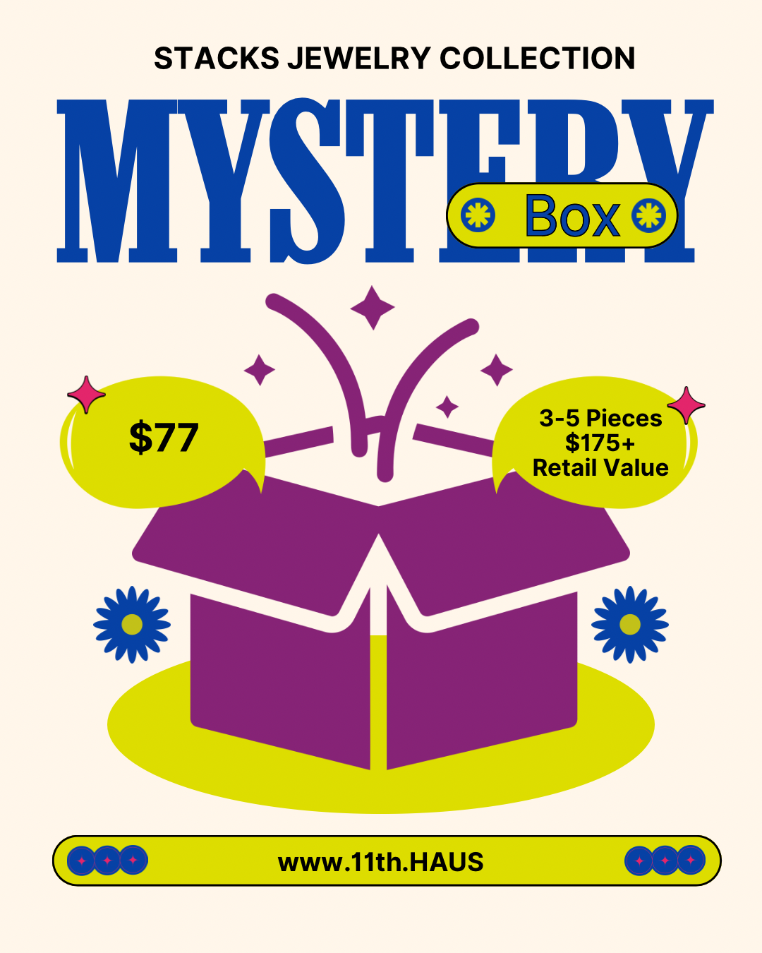 STACKS COLLECTION : Mystical Mystery Box (3-5 pieces)